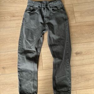 Olive green Zara jeans
